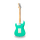 RIDER-RETRO-R v2 SFG - Double cutaway electric guitar with 3 single coils and vintage tuners (Wilkinson equipped)