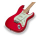 RIDER-RETRO-M v2 TR - Double cutaway electric guitar with 3 single coils and vintage tuners (Wilkinson equipped)