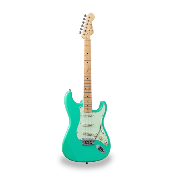 SOUNDSATION RIDER-RETRO-M v2 SFG - Double cutaway electric guitar with 3 single coils and vintage tuners (Wilkinson equipped)