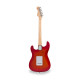 SOUNDSATION RIDER-PRO-MSH v2 SSB - Double cutaway electric guitar with 2 single coils + splittable humbucker and self-locking tuners (Wilkinson equipped)