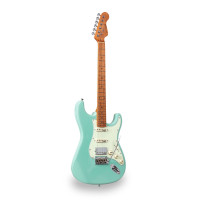 RIDER-BLEND SFG - Electric guitar with 2 single coils + splittable humbucker and self-locking tuners (Wilkinson equipped, roasted maple neck)