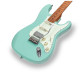 SOUNDSATION RIDER-BLEND SFG - Electric guitar with 2 single coils + splittable humbucker and self-locking tuners (Wilkinson equipped, roasted maple neck)