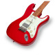 SOUNDSATION RIDER-BLEND TR - Electric guitar with 2 single coils + splittable humbucker and self-locking tuners (Wilkinson equipped, roasted maple neck)
