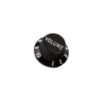 SOUNDSATION KB240V - Hangerő gomb Strato gitárhoz fekete színben