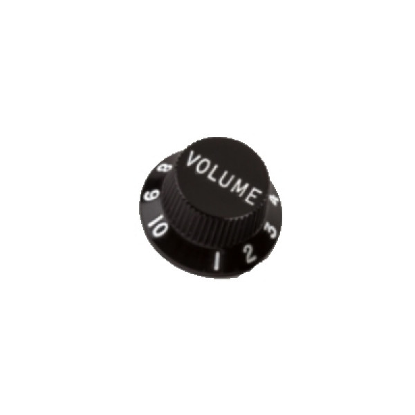 SOUNDSATION KB240V - Hangerő gomb Strato gitárhoz fekete színben