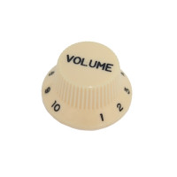 SOUNDSATION KI240V - Krém színű hangerő gomb Strato gitárhoz