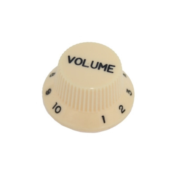 SOUNDSATION KI240V - Krém színű hangerő gomb Strato gitárhoz