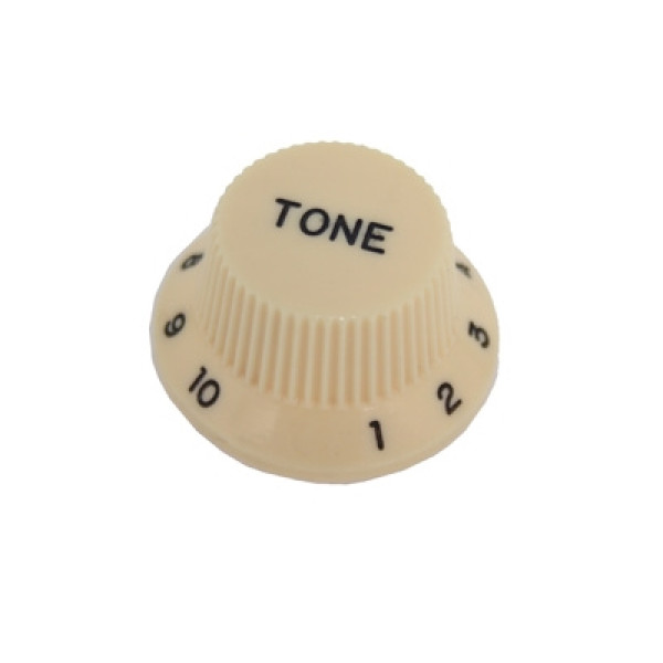 SOUNDSATION KI240T - Krém színű Tónus gomb Strato gitárhoz