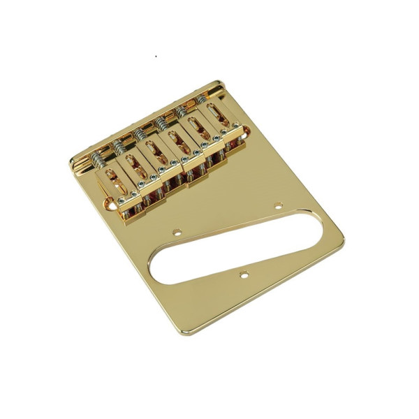 T-65C - Fix híd Telecaster stílusú gitárhoz arany színben