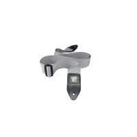 P04046 - Polypro guitar strap grey