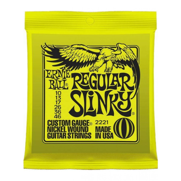 Ernie Ball P02221 - Slinky Nickel Wound 2221 - Regular