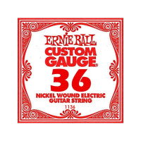Ernie Ball P01136 - .036 Nickel Wound electric - 6 pack