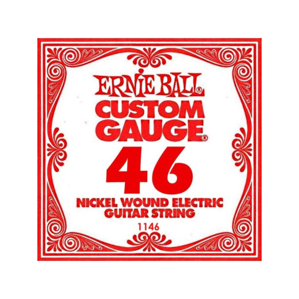 Ernie Ball P01146 - .046 Nickel Wound electric - 6 pack