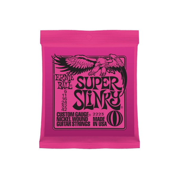 Ernie Ball P02223 - Slinky Nickel Wound 2223 - Super