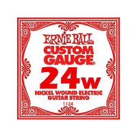 Ernie Ball P01124 - .024 Nickel Wound electric - 6 pack