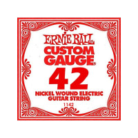 Ernie Ball P01142 - .042 Nickel Wound electric - 6 pack