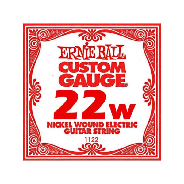 Ernie Ball P01122 - .022 Nickel Wound electric - 6 pack