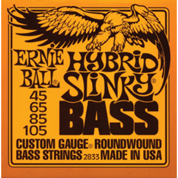 Ernie Ball P02833 - Slinky Bass Nickel Wound - Hybrid