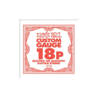 Ernie Ball P01018 - .018 Plain Steel - 6 packs