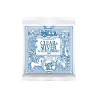 Ernie Ball P02403 - Ernesto Palla Nylon Classical Clear & Silver