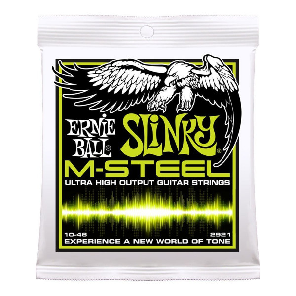 Ernie Ball P02921 - Slinky M-Steel Regular guitar string set