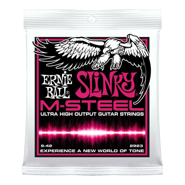Ernie Ball P02923 - Slinky M-Steel Super guitar string set