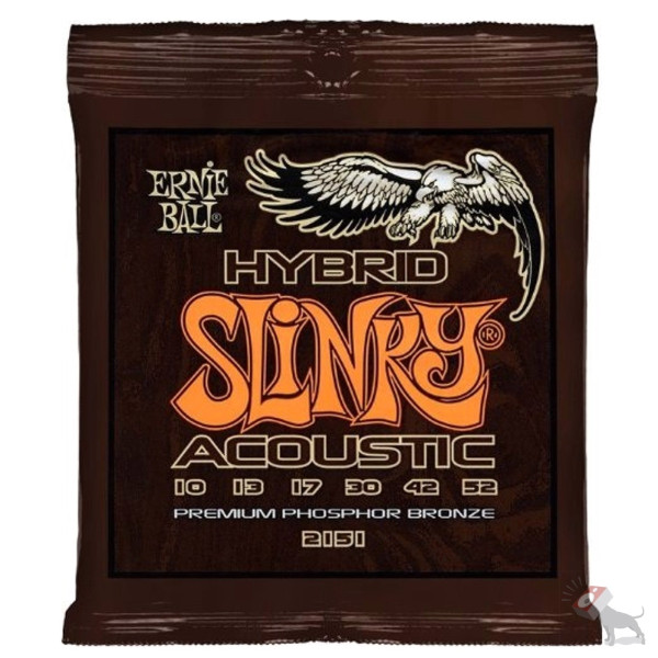 Ernie Ball P02151 - Slinky Acoustic Phosphopre Brobnze - Hybrid