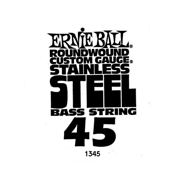 Ernie Ball P01345 - .045 Stainless Steel Bass