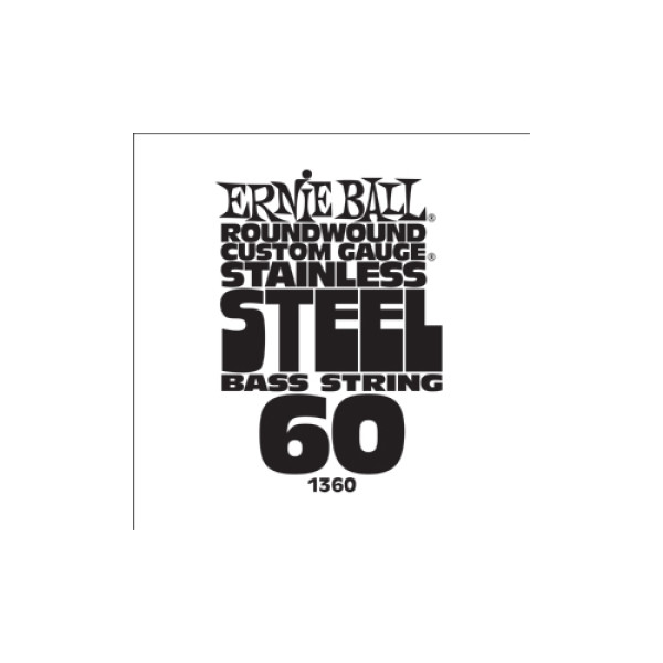 Ernie Ball P01360 - .060 Stainless Steel Bass