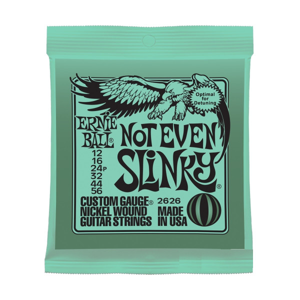 Ernie Ball P02626 - Slinky Nickel Wound 2626 - Not Even