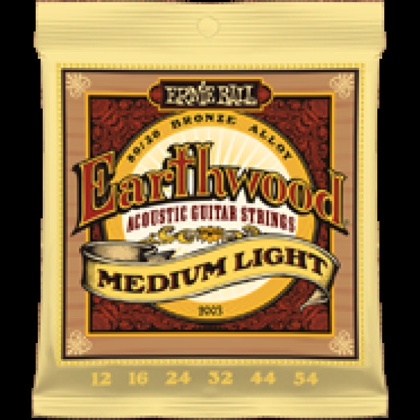 Ernie Ball P02003 - Earthwood Acoustic 80/20 bronze - Medium Light