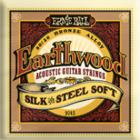 Ernie Ball P02045 - Earthwood Silk & Steel Acoustic 80/20 Bronze - Soft