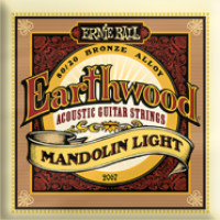 Ernie Ball P02067 - Earthwood Mandolin 80/20 Bronze Loop End - Light