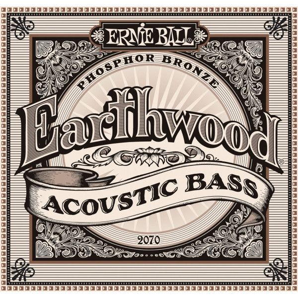 Ernie Ball P02070 - Earthwood Acoustic Bass - Phosphore Bronze