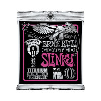 Ernie Ball P03123 - Titanium Coated 3123 - Super Slinky