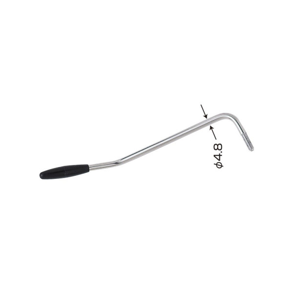 B2C - 4,8 mm Tremolo Lever for Electric Guitar (Chrome)