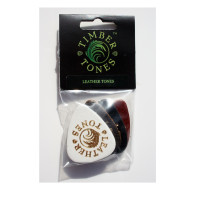 4LEATHTIN - 4 Leather Tones plectrums set