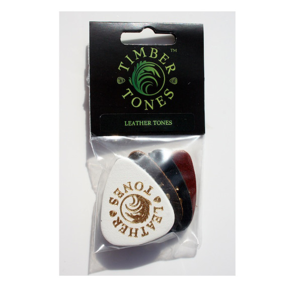 4LEATHTIN - 4 Leather Tones plectrums set