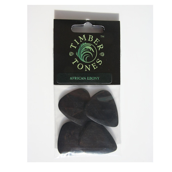 4PREFILL-AE - African Ebony 4 Plectrums Pack