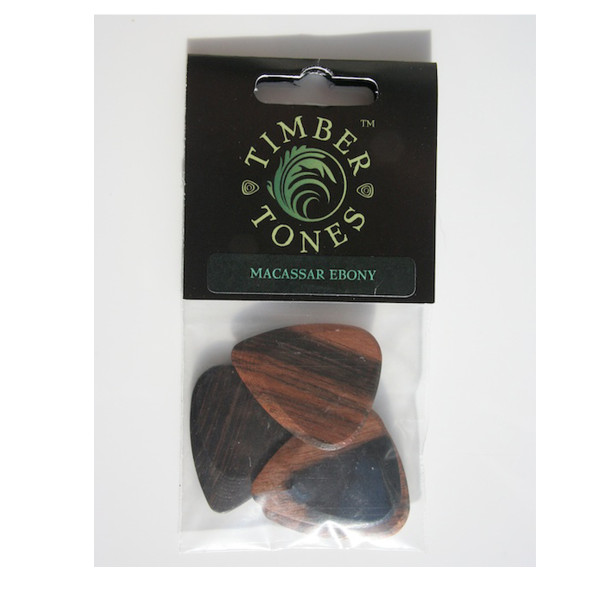 4PREFILL-ME - Macassar Ebony 4 Plectrums Pack