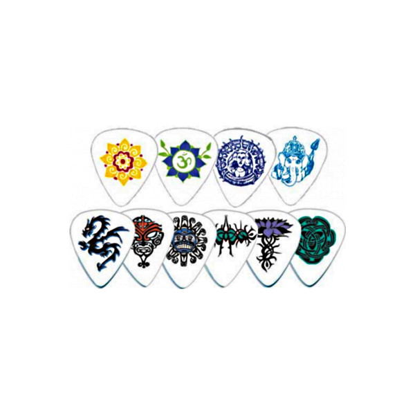 TAT351-HV - Cool Plecs - 72 pcs Refill Picks Heavy Tattoo Series