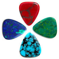 BTMT4 - 4 Stone Tones Plectrums Set