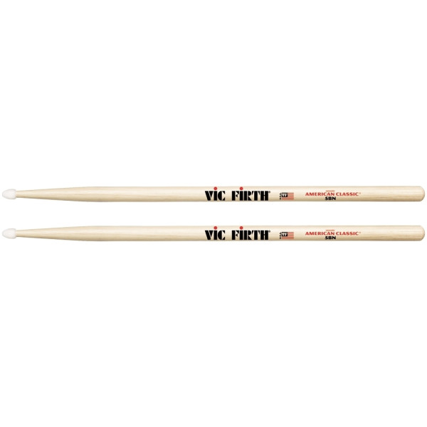 5BN - Nylon Tip American Classic® Hickory Drumsticks
