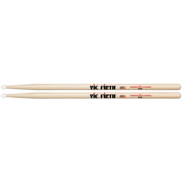 5AN - Nylon Tip American Classic® Hickory Drumsticks