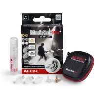 Alpine MUSICSAFEPRO-2019-TR - Earplug kit for hearing protection including 3 attenuation filters and travelbox - Black edition 2014