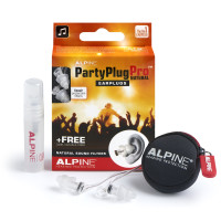 Alpine PARTYPLUG-PRO-NATURAL - Partyplug pro natural linear attenuation earplugs