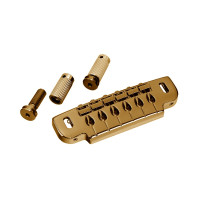 510UB-CG - Bridge Tailpiece, Type PRS, for Electric Guitar (Gold)