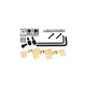 GE1996T-C - Tremolo Bridge Floyd Style Gotoh (Chrome)