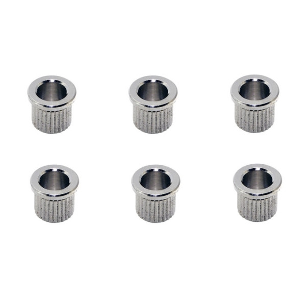GOTOH TLB-1C - Chrome String Ferrules for telecaster (pack 6 pcs.)
