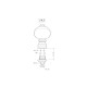 UKA-3W-N - Ukulele Machine Heads Set (Nickel)